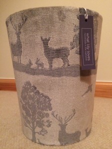 Waste Paper Bin in Voyage Aviemore in Hazel £45 includes P&P